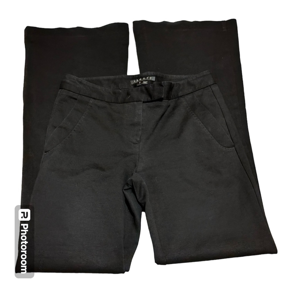 Theory Evelyn flare dress pants